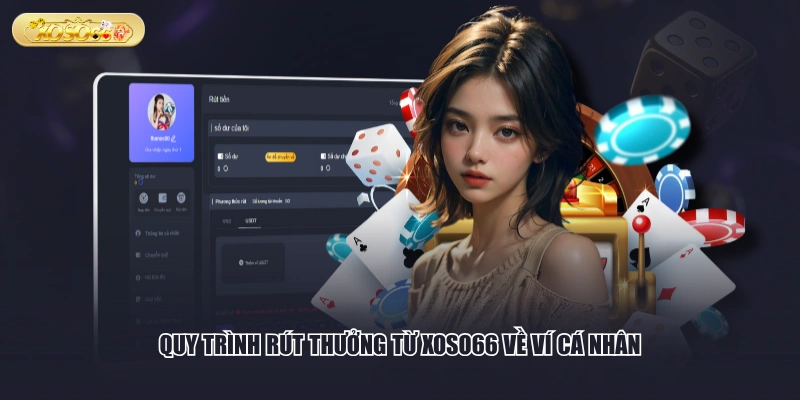 Quy trình rút thưởng từ XOSO66 về ví cá nhân